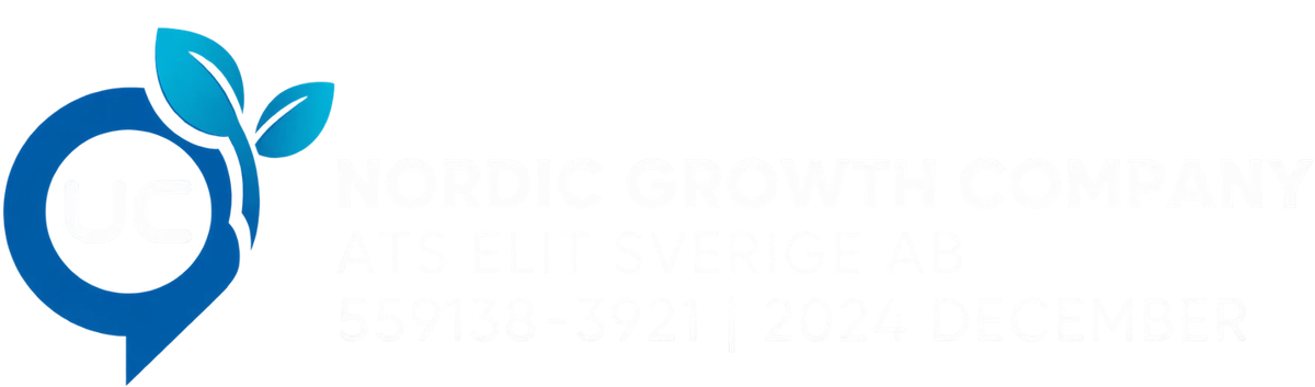 Nordisk tillväxtcertifiering utfärdad av UC för ATS Elit Sverige AB, org.nr 559138-3921, december 2024